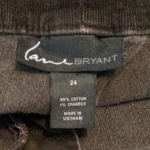 Lane Bryant Corduroy Pants Size 24 Brown - Picture 3 of 3